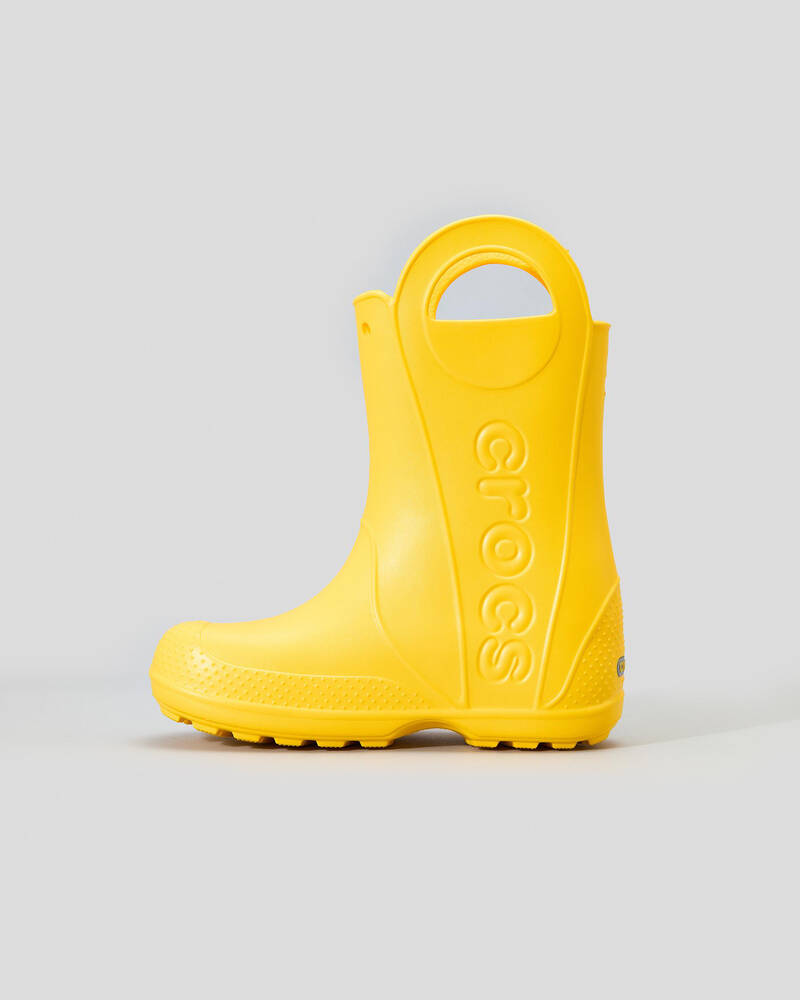 Crocs Kids' Handle It Rain Boots for Unisex