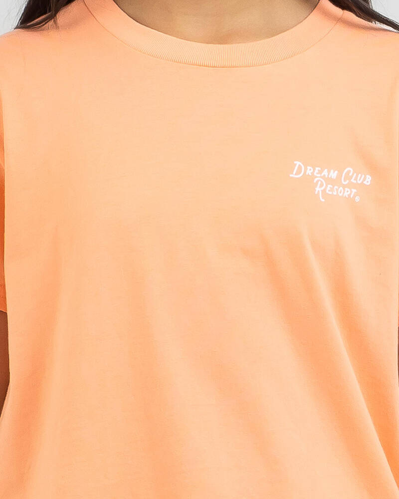 Rusty Girls' Dream Club Resort T-Shirt for Womens