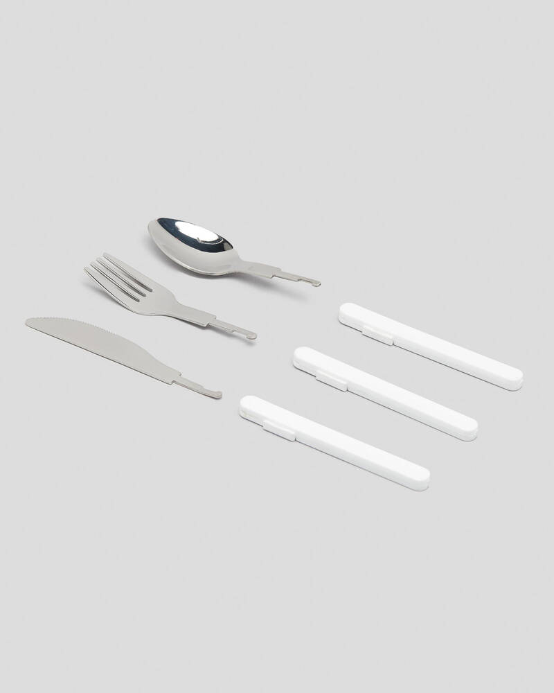 Get It Now 3 in 1 Collapsible Cutlery Set for Unisex
