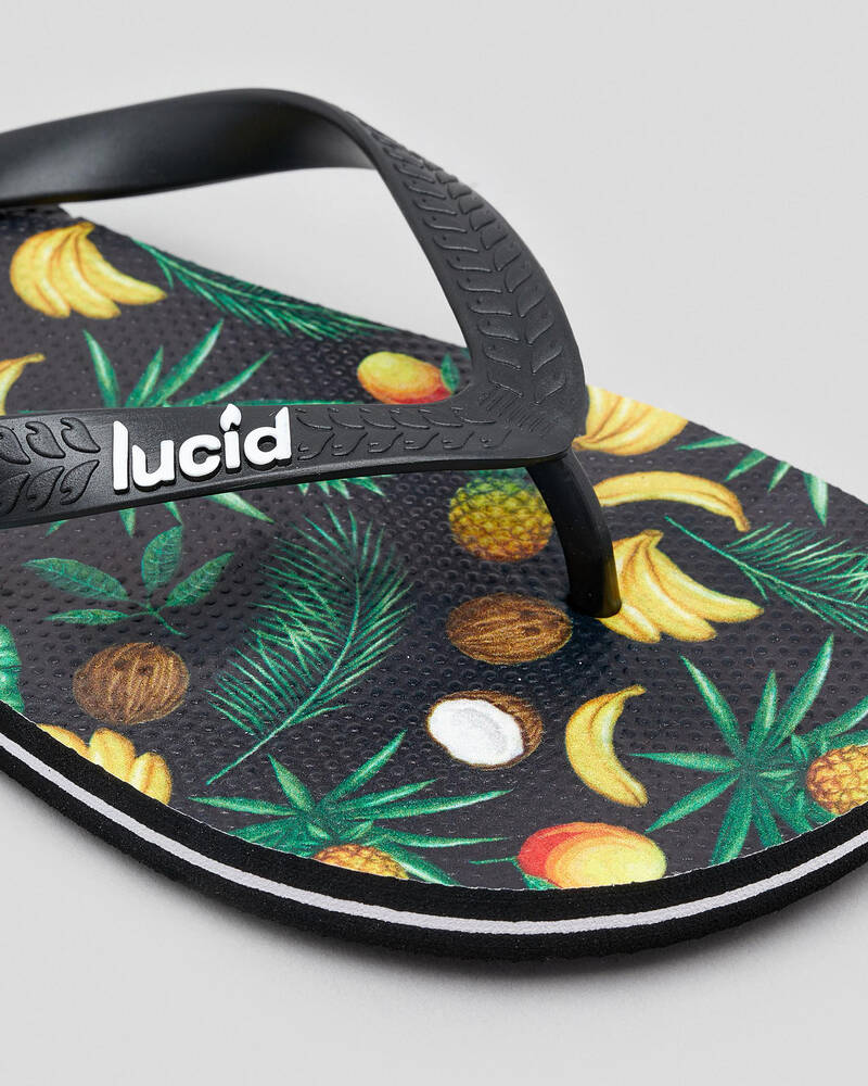 Lucid Tropical Zone Thongs for Mens