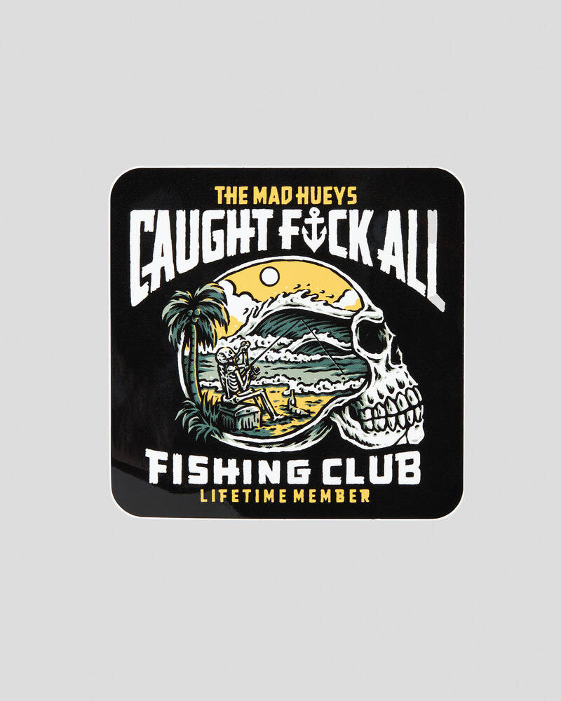 The Mad Hueys FK All Club Member Sticker for Mens