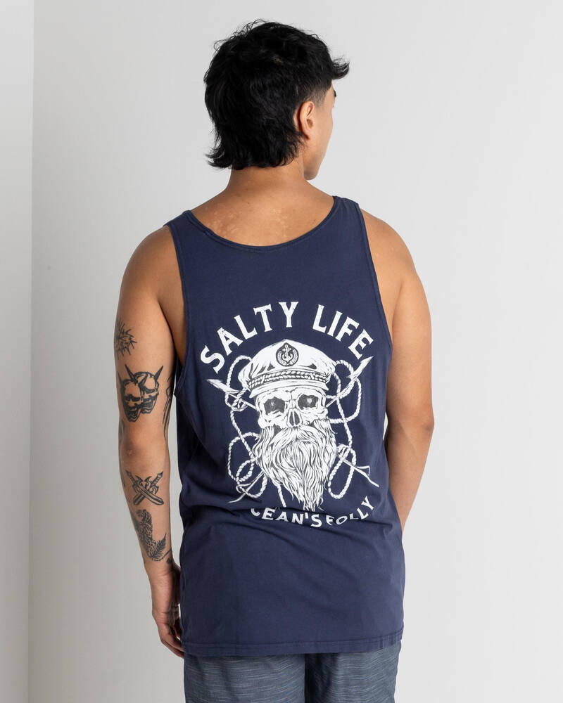 Salty Life Raider Singlet for Mens