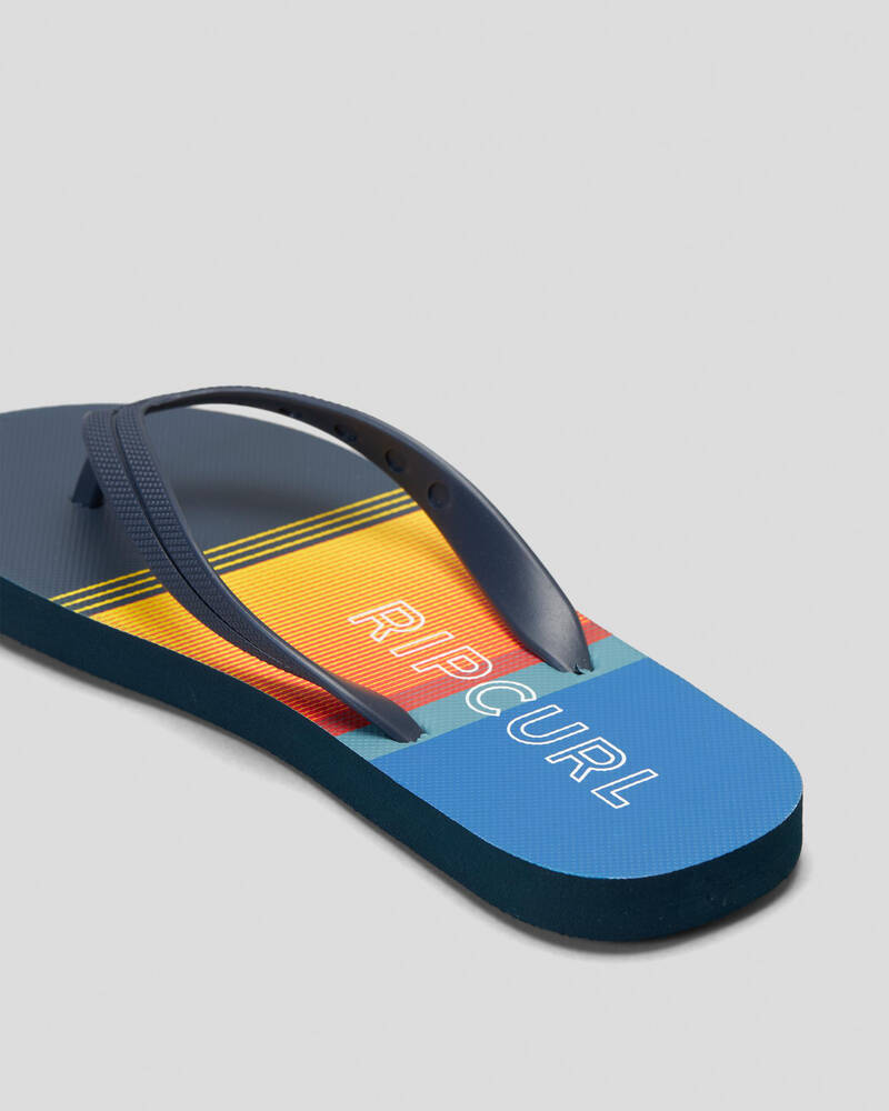 Rip Curl Boys' Breakers Bloom Thongs for Mens