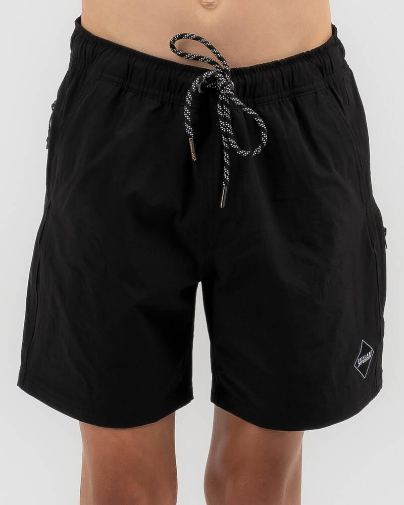 Skylark Boys' Xpedition Elastic Waist Shorts for Mens