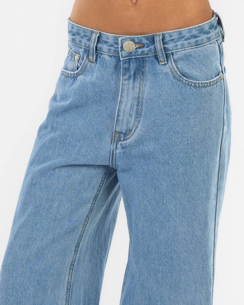 DESU Girls' Icon Straight Leg Jeans for Womens