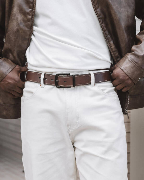 Remark Reversible Leather Belt