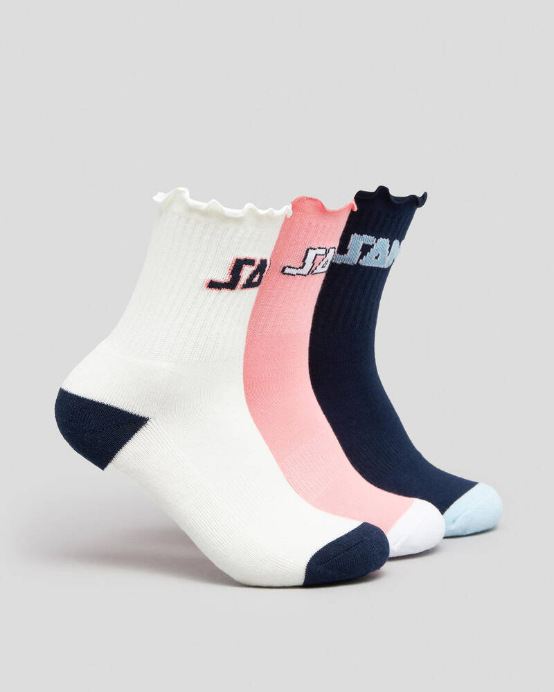 Santa Cruz Girls' College Arch Sock Pack for Womens