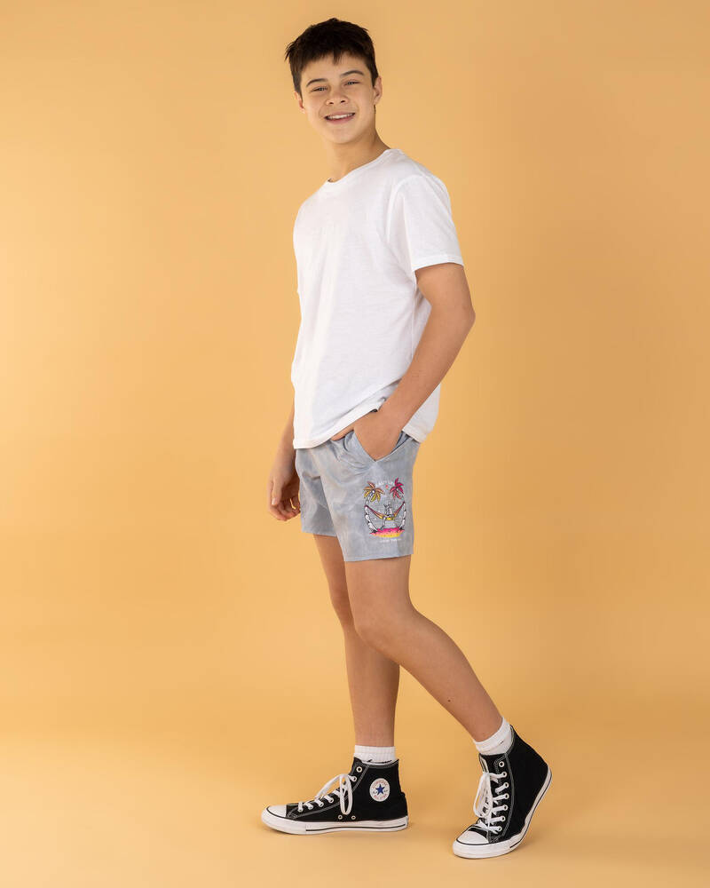 Salty Life Boys' Relative Elastic Waist Shorts for Mens