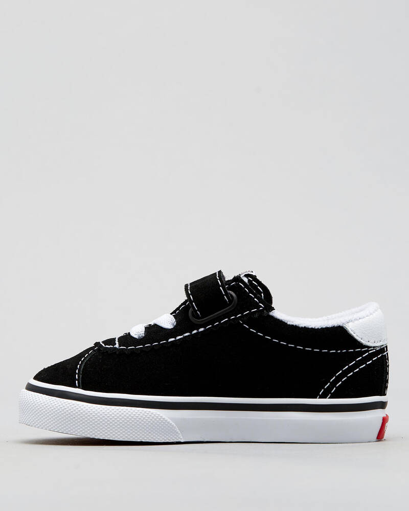 Shop Vans Toddlers' Sport Shoes In Black/true White Fast Shipping & Easy Returns City Beach