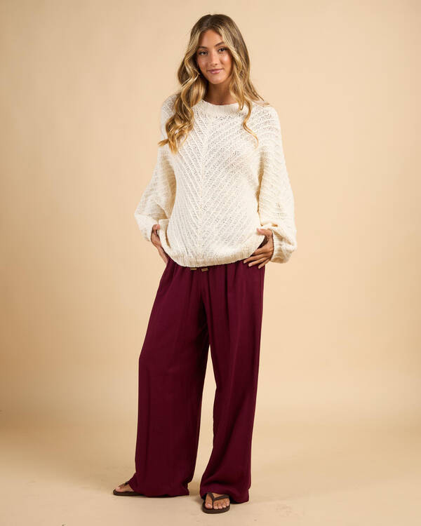 Rip Curl Classic Surf Knit Crew Sweater for Womens