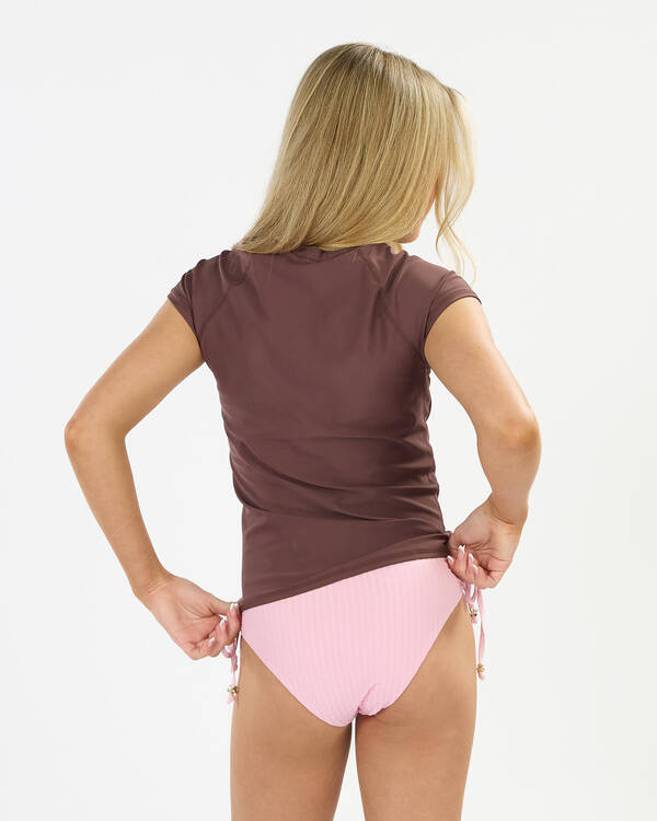 Billabong Girls' Bloom Crush Cap Sleeve Rash Vest for Womens