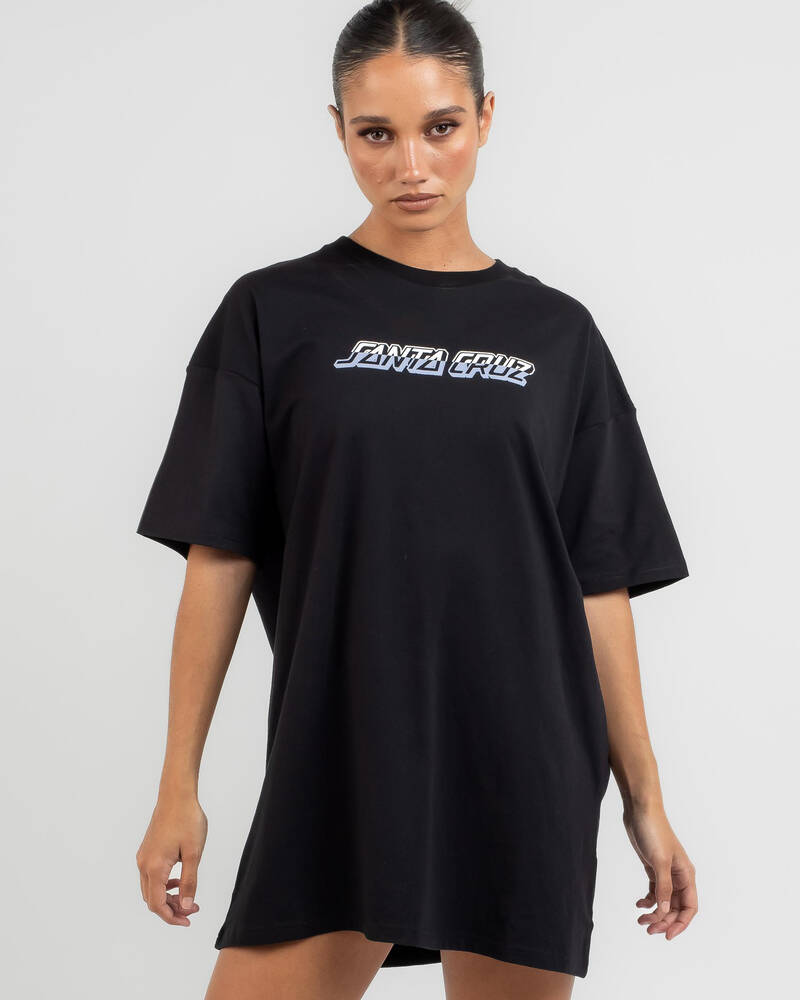 Santa Cruz Intro Dot T-Shirt Dress for Womens