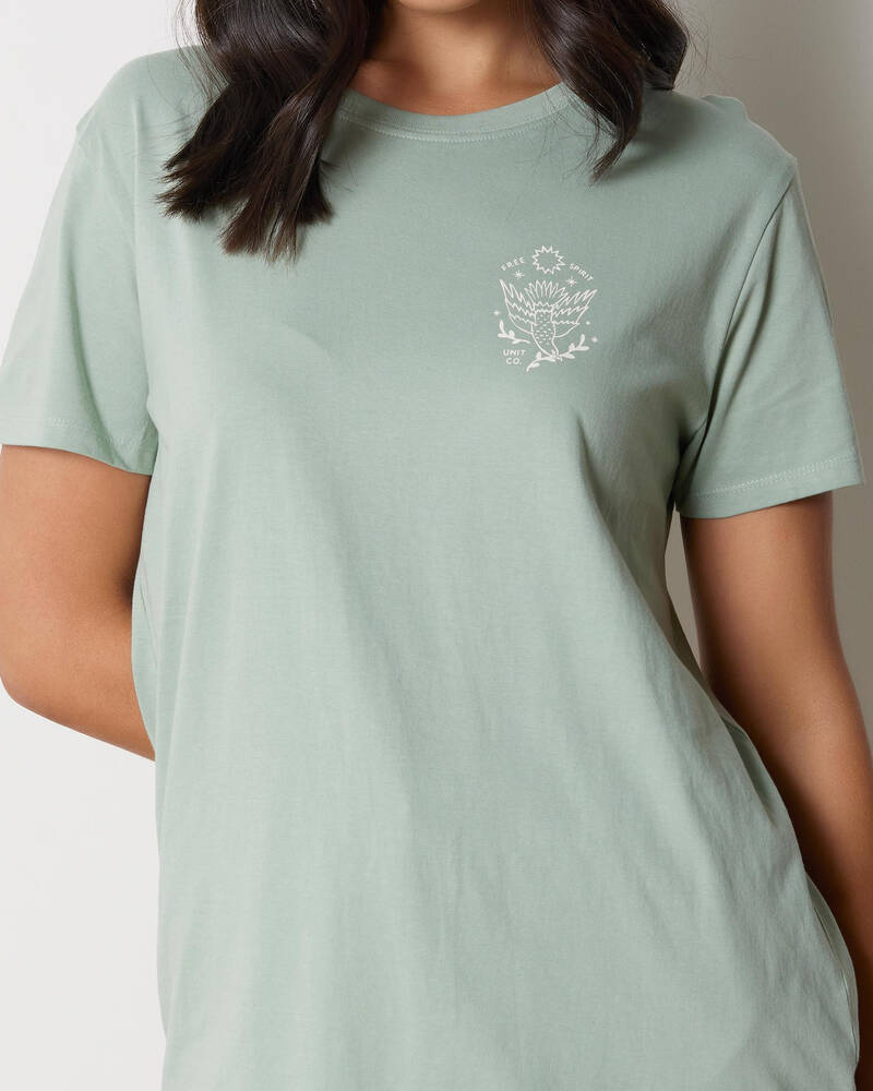 Unit Echo Regular Fit T-Shirt for Womens