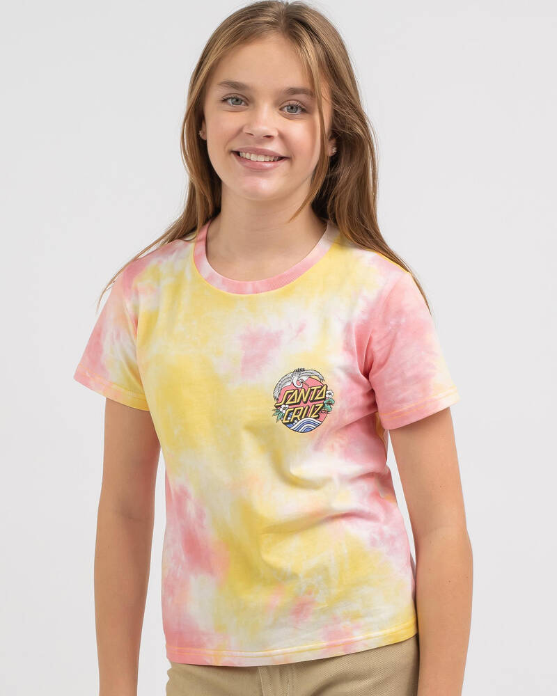 Santa Cruz Girls' Crane Dot T-Shirt for Womens