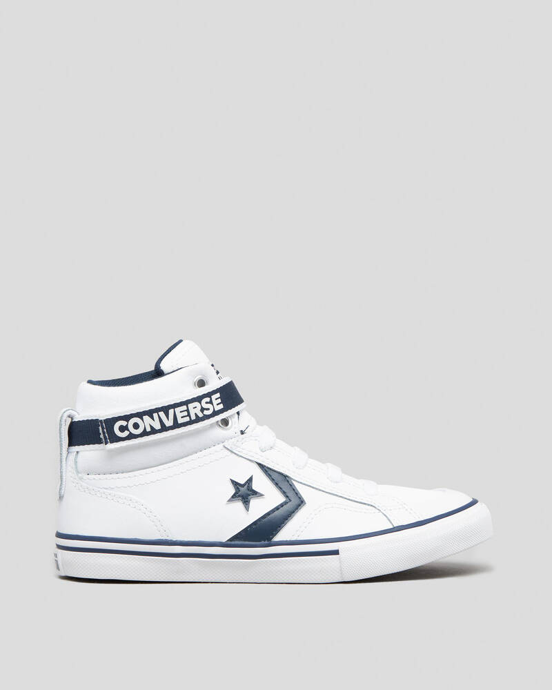 Converse Junior Boys' Pro Blaze Strap Hi-Top Shoes for Mens