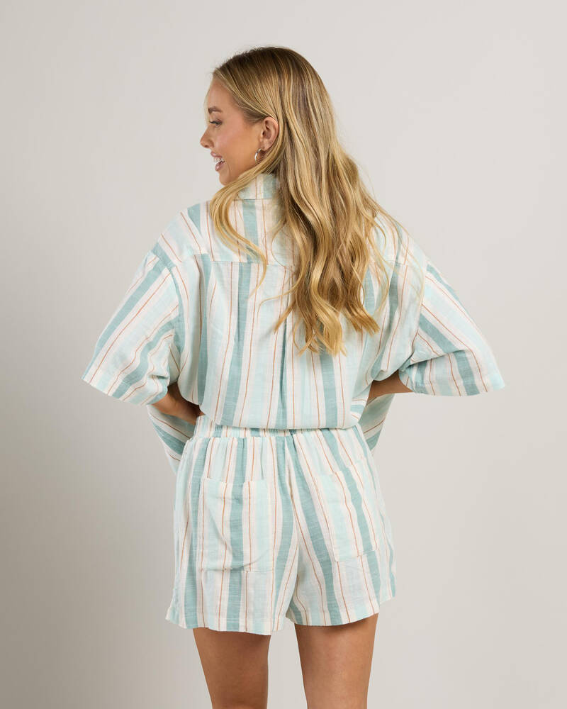 Roxy Lekeitio Bay Stripe Shorts for Womens