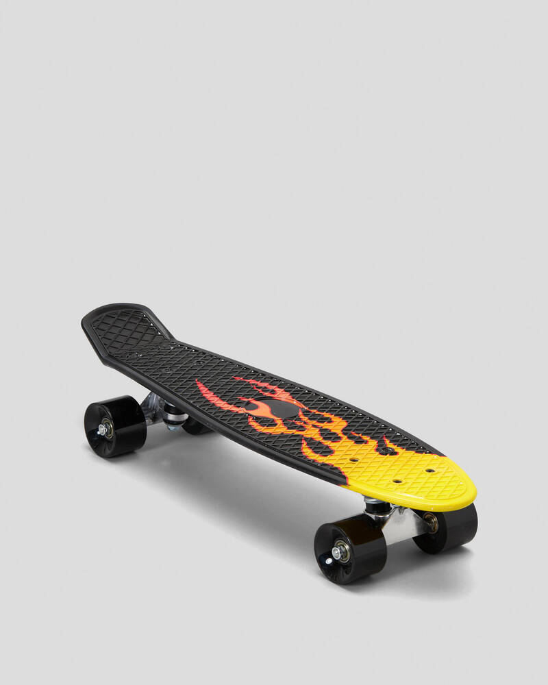Get It Now Flamin' Cruiser Skateboard for Unisex