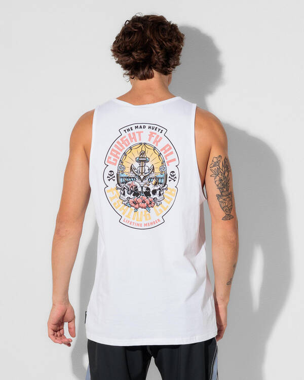 The Mad Hueys Caught Fk Singlet Tank for Mens