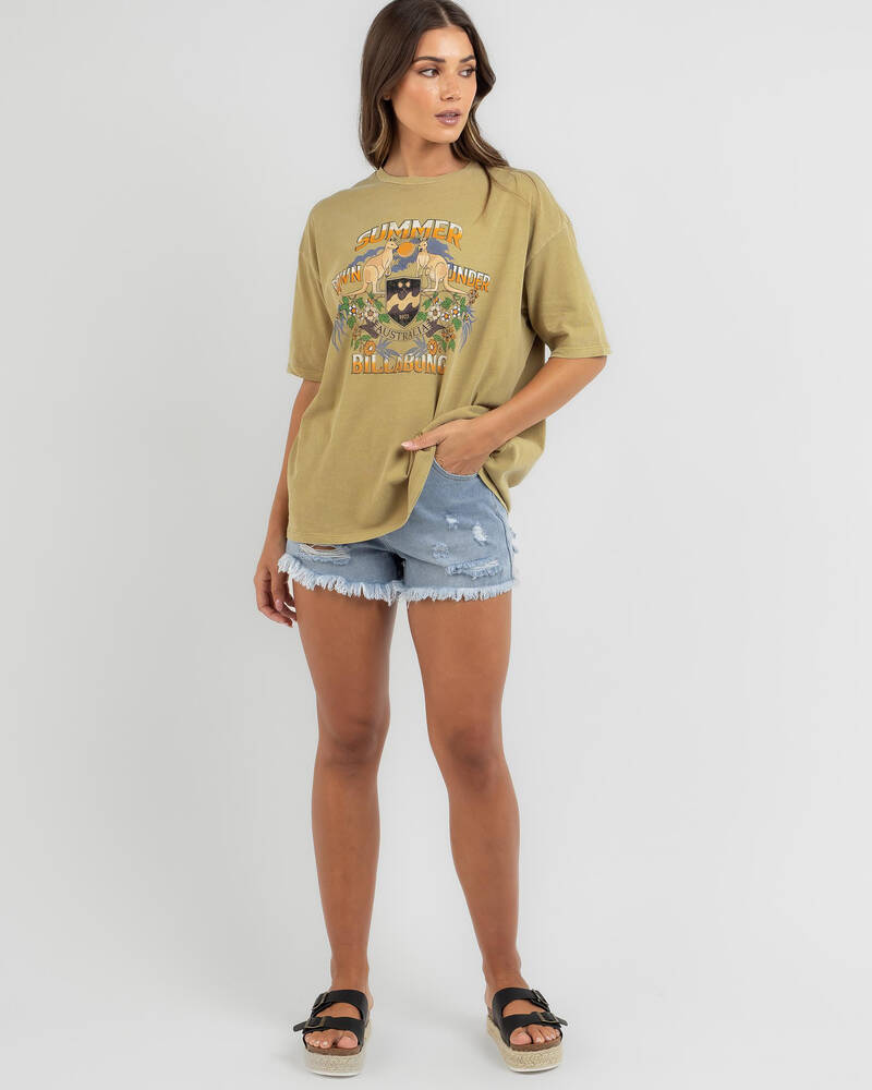Billabong Summer Down Under T-Shirt for Womens