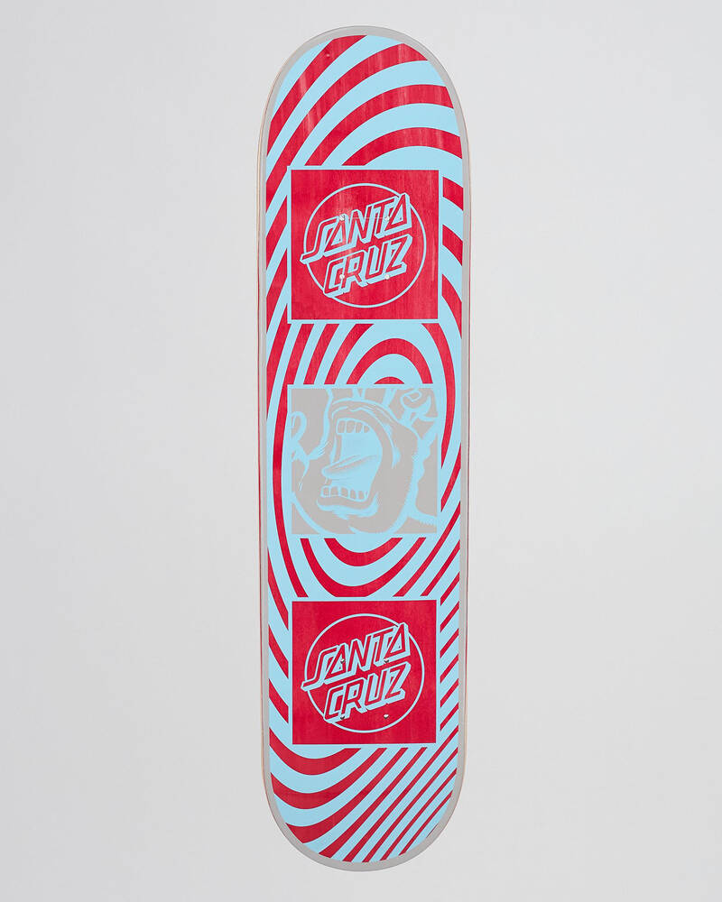 Santa Cruz Hand Warp 7.75" Skateboard Deck for Mens