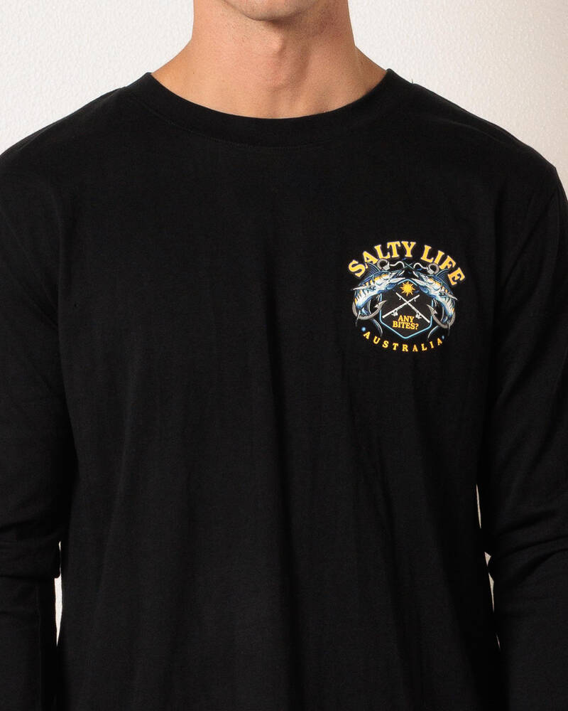 Salty Life Angler's Dream Long Sleeve T-Shirt for Mens