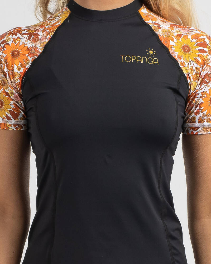 Topanga Thursday Short Sleeve Rash Vest for Womens