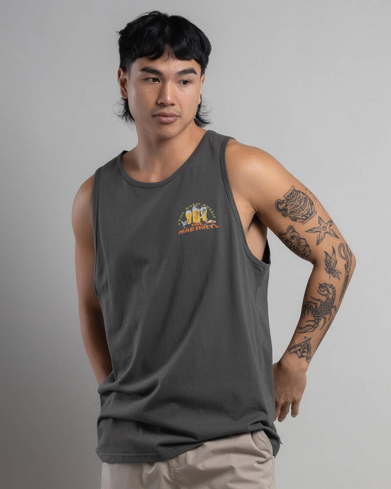 The Mad Hueys True Brew Singlet Tank for Mens