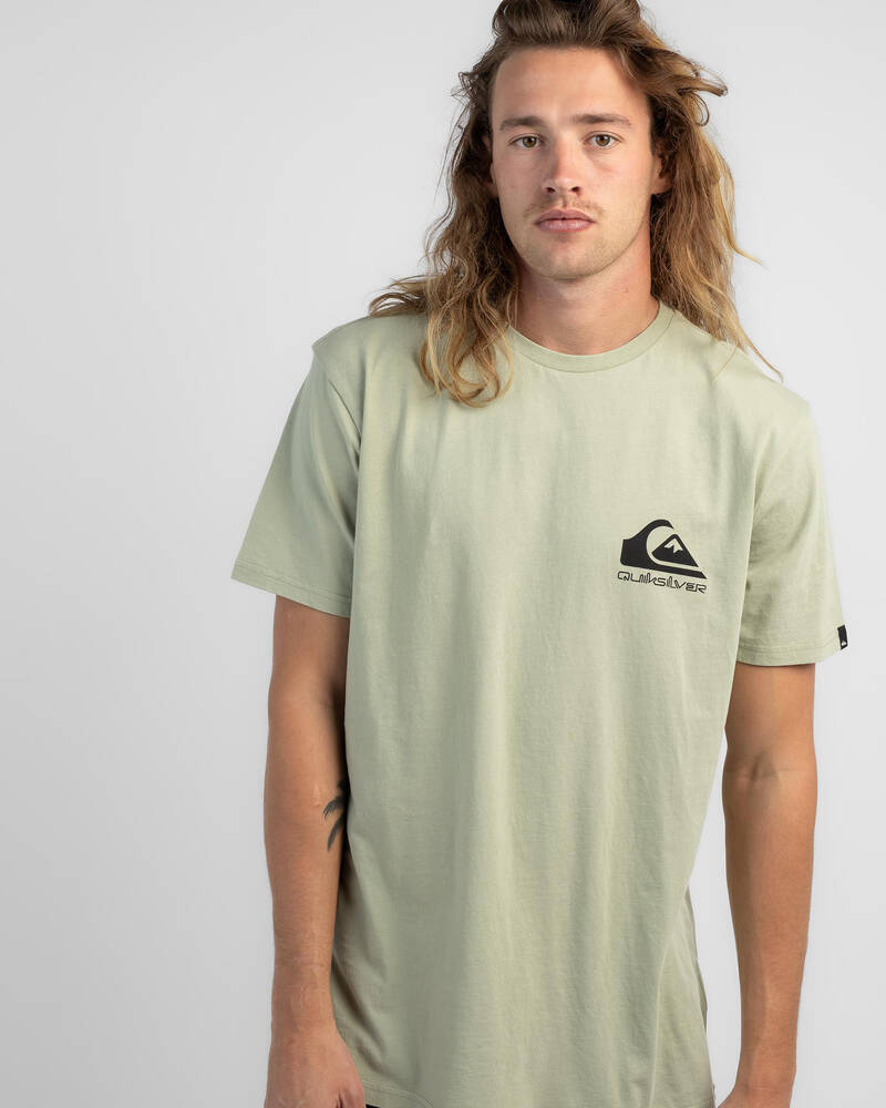 Quiksilver Omni Logo Short Sleeve T-Shirt for Mens