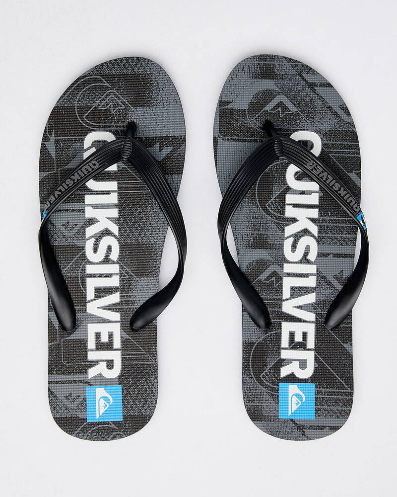 Quiksilver Mens Molokai Iconography Thongs for Mens