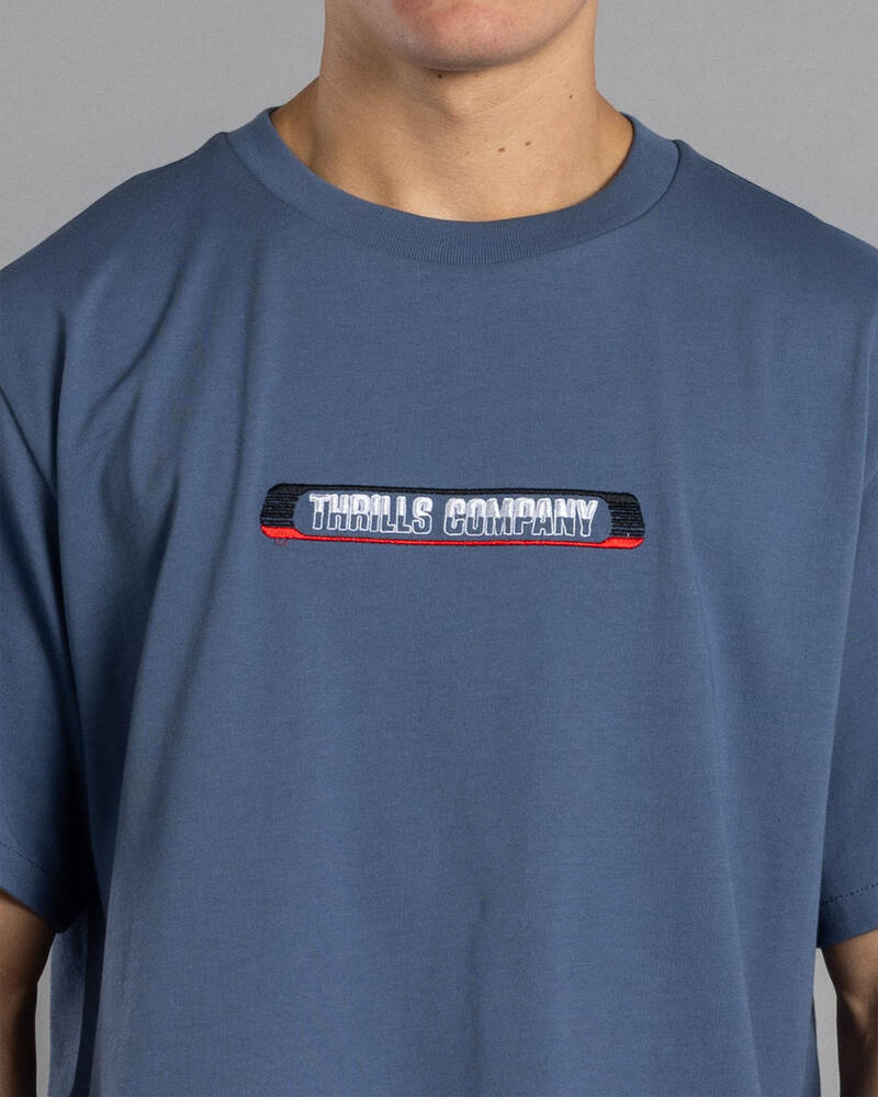 Thrills Paid In Full Embro Merch Fit T-Shirt for Mens