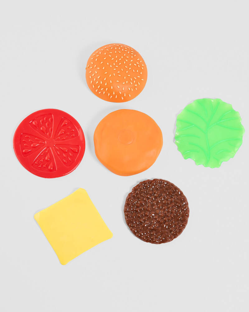 Keycraft Jumbo Peel & Play Burger Squishy Fidget Toy for Unisex