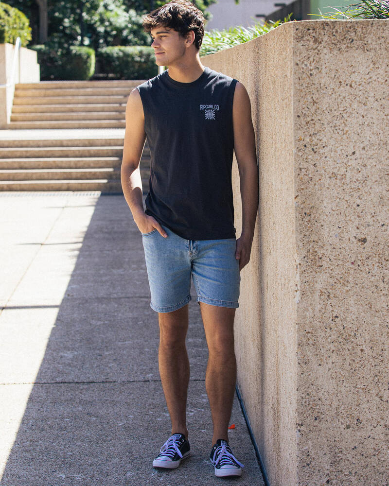 Rip Curl Denim Walk Shorts for Mens