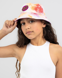 Santa Cruz Girls' Other Dot Bucket Hat for Womens image number null
