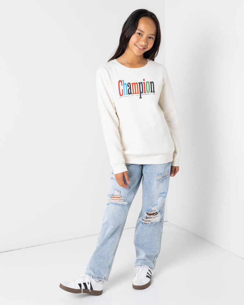 Champion Girls' Sporty Sweatshirt for Womens