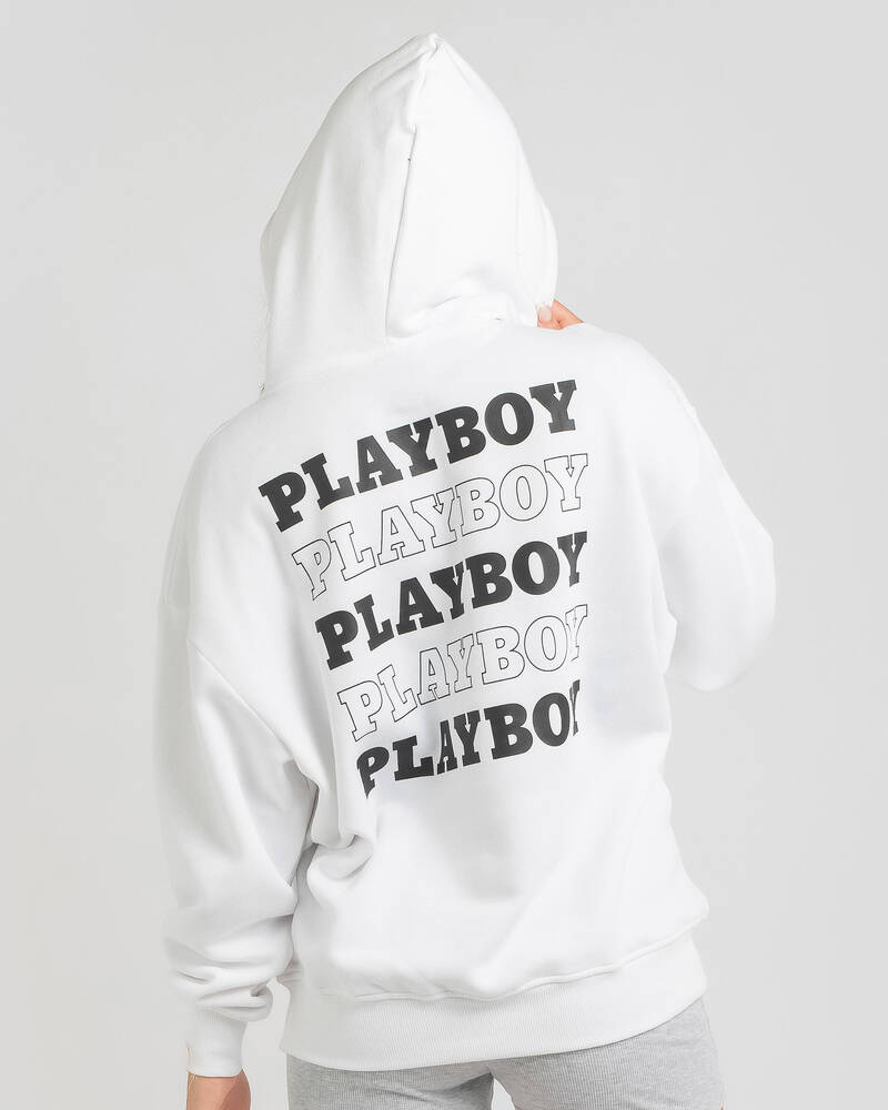 Playboy Stack Hoodie for Womens