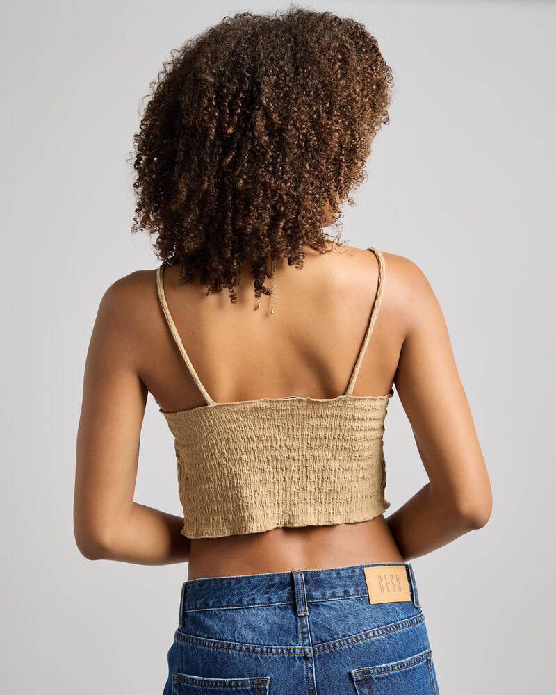 Mooloola Willow Tie Up Cami Top for Womens