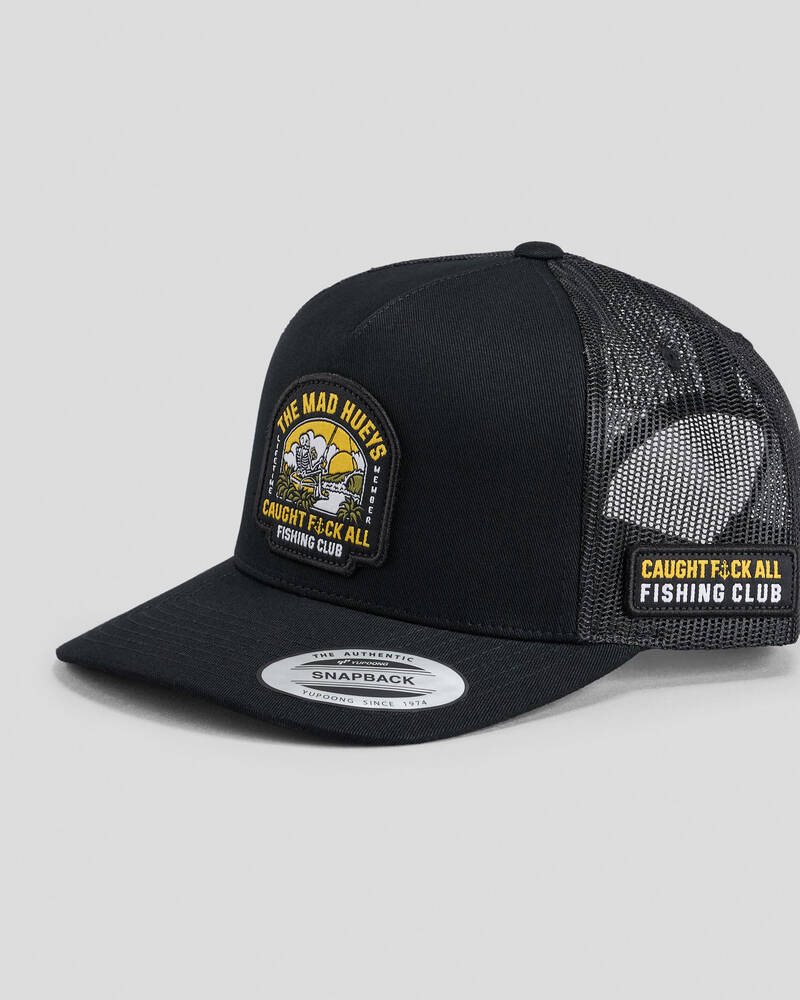 The Mad Hueys Caught FK All Island Captain Trucker Cap for Mens