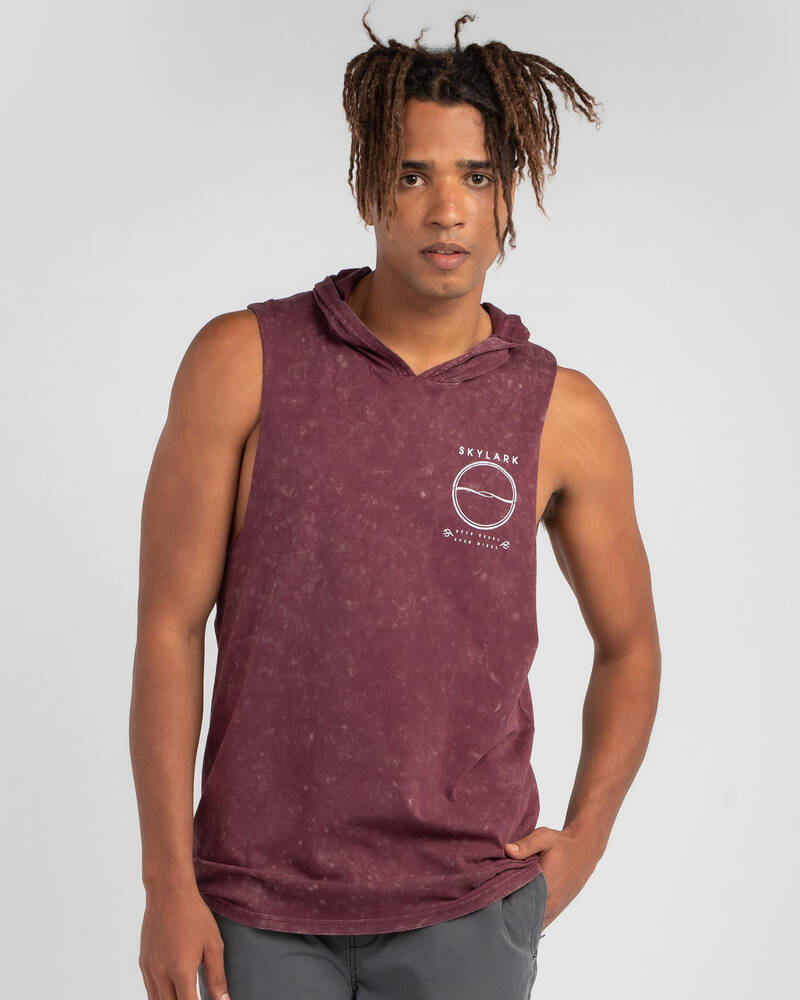 Skylark Inbound Hooded Muscle Tank for Mens