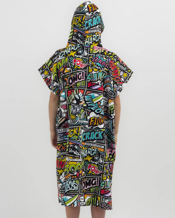 Jacks Boys' Kapow Hooded Towel for Mens