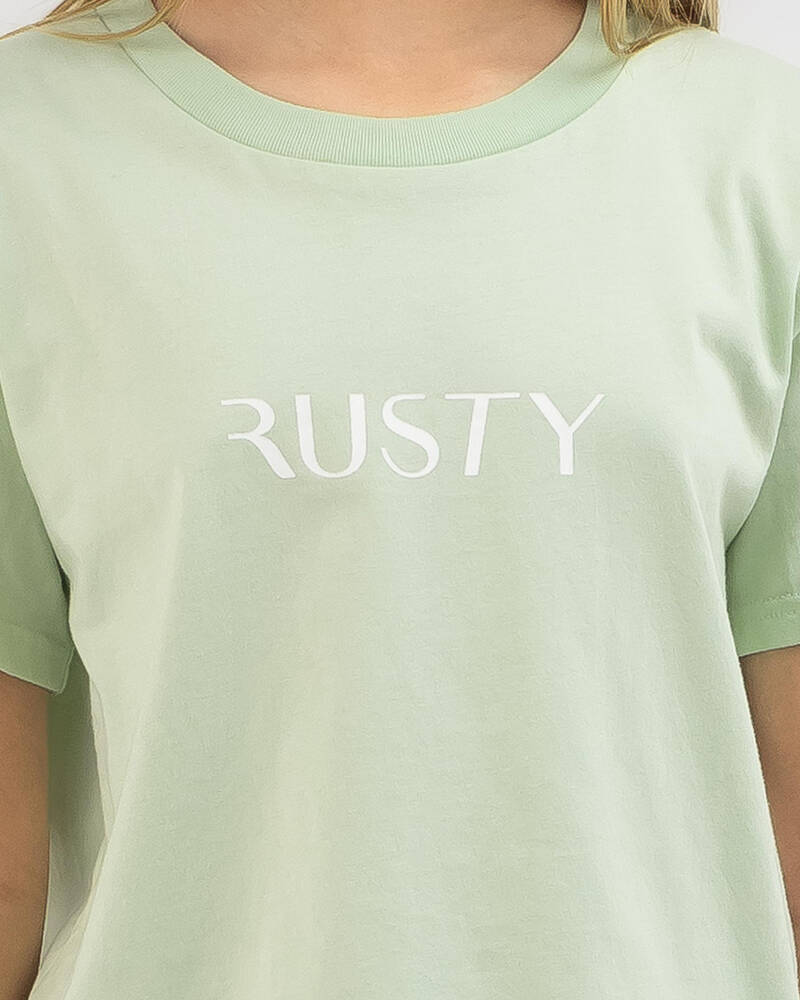 Rusty Girls' Signature Relaxed T-Shirt for Womens