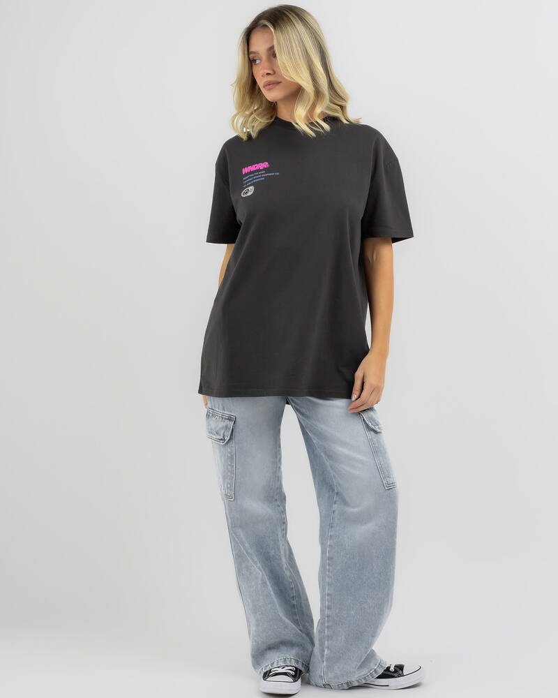 Wndrr Obscure Box Fit T-Shirt for Womens