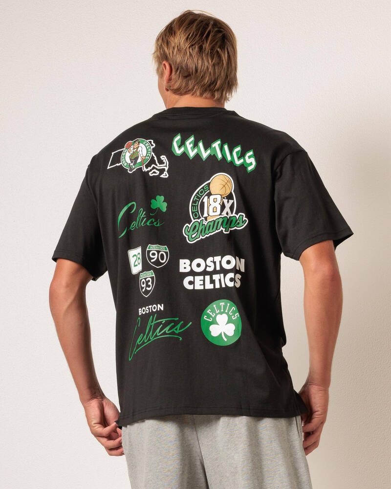 New Era NBA Repeat Boston Celtics T-Shirt for Mens