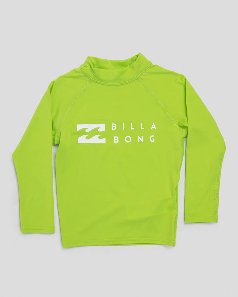Billabong Toddlers' Union Long Sleeve Wet Shirt for Mens