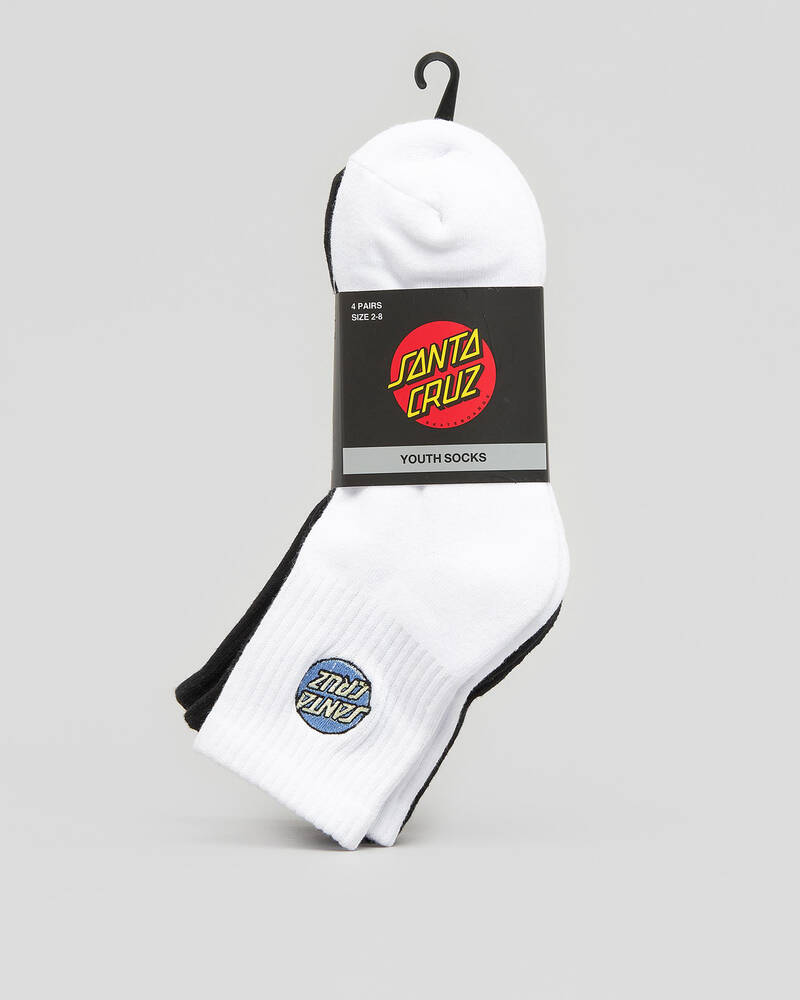 Santa Cruz Girls' Other Dot Crew Sock Pack for Womens