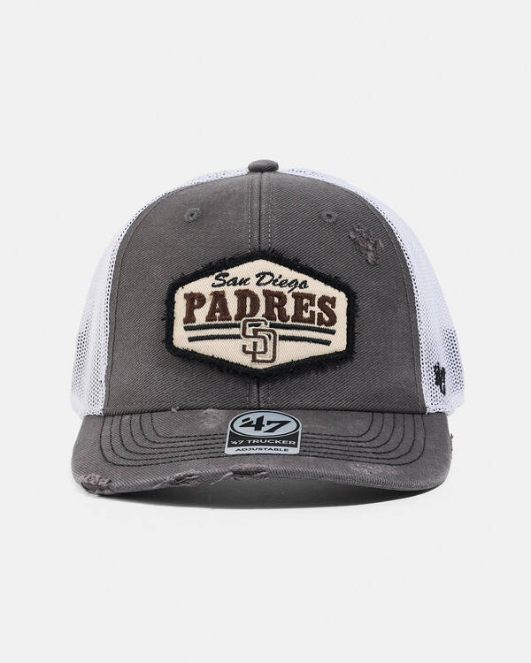 Forty Seven San Diego Padres Well Worn Hitch Trucker Cap for Mens