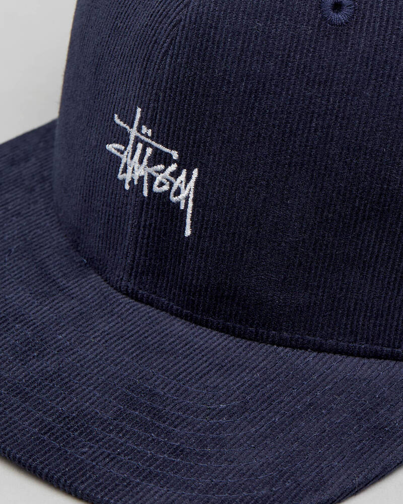 Stussy Graffiti Cord Snapback Cap for Mens