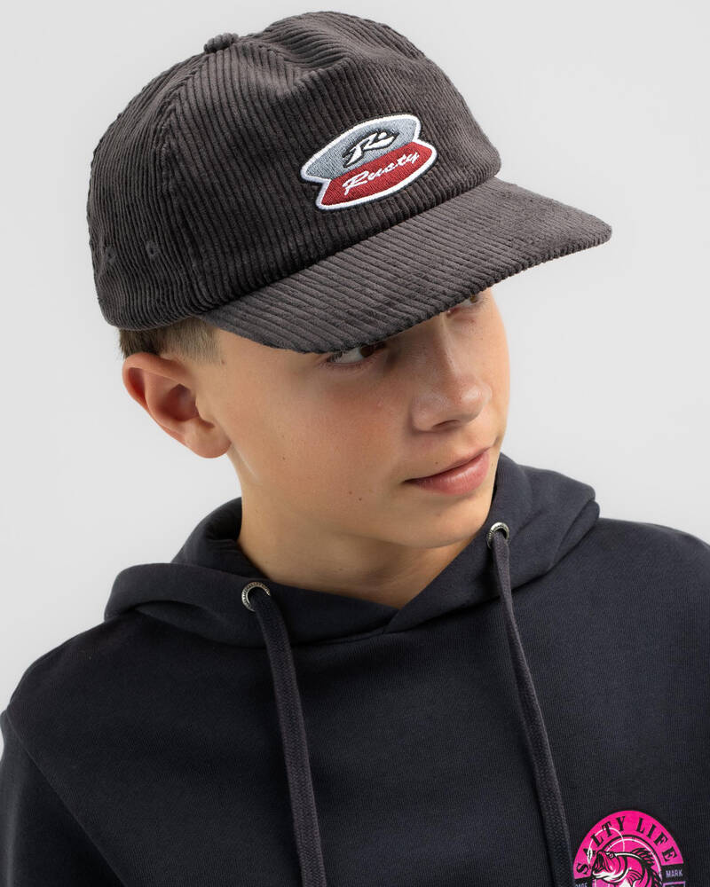 Rusty Boys' Halvsies Cord Surf Cap for Mens