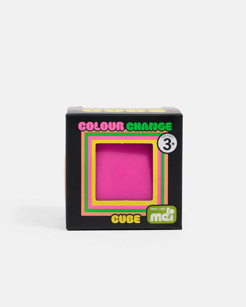 Smooshos Colour Change Cube Squishy Fidget Toy for Unisex