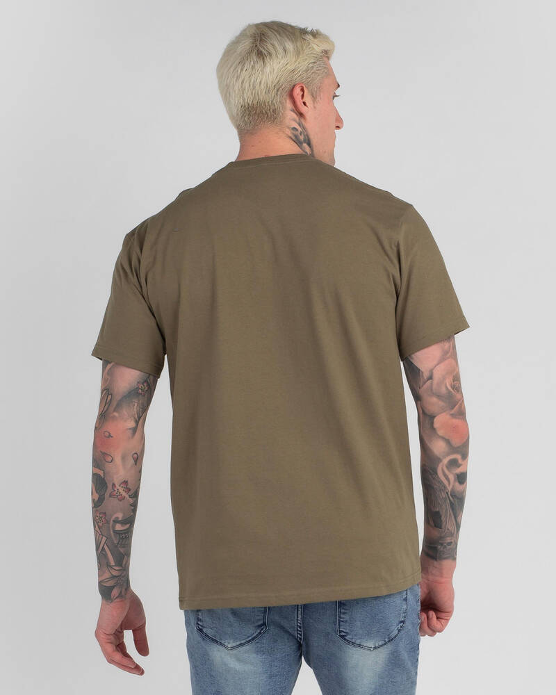 Brixton Alpha Thread T-Shirt for Mens