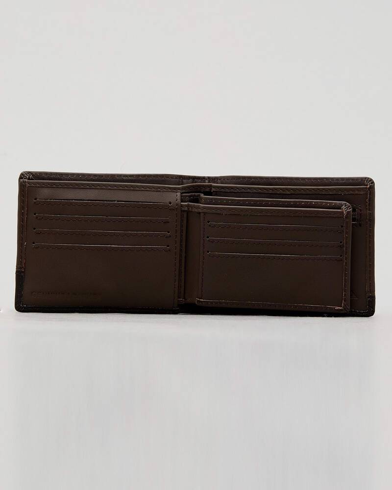 Quiksilver Pathway Leather Wallet for Mens